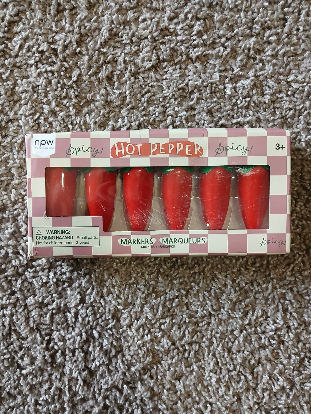 Hot Pepper Markers - Funny Gift